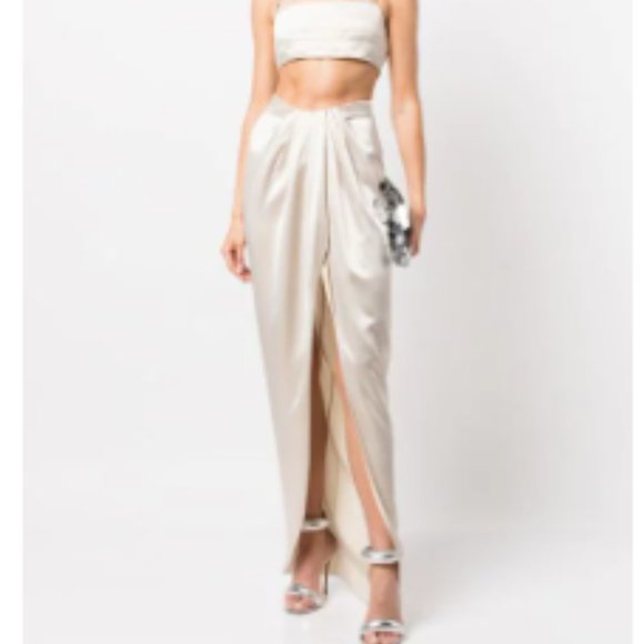 Retrofete Dresses & Skirts - Retrofete Asimi draped skirt